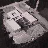 Luftbild der Bildungsstätte, 1962