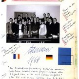 Aus dem Gästebuch, Konrad Adenauer, 1964